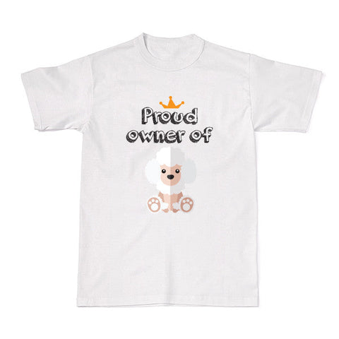 Dog - Pet Owner Designer Tees - Poodle T-shirt