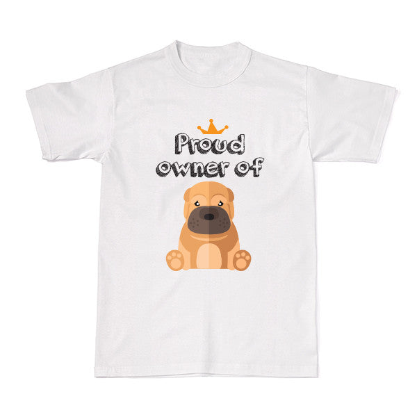 Dog - Pet Owner Designer Tees - Sharpei T-shirt Tee-Saurus