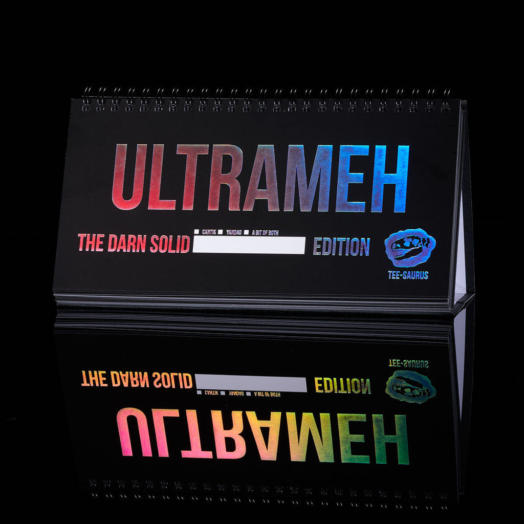 Limited Edition Ultrameh Office Buddy Designer Stationery Tee-Saurus