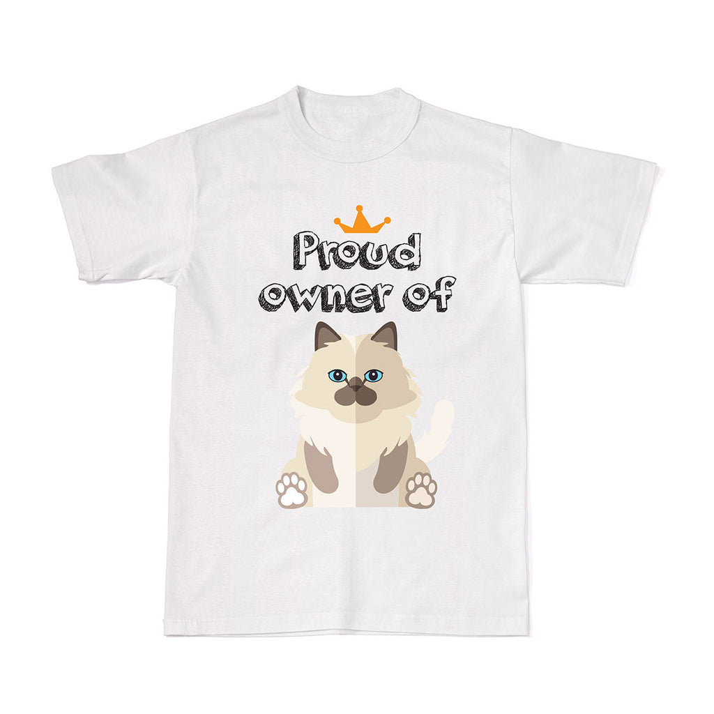 Pet Owner Tees-Birman Cat-Tshirt Tee-Saurus