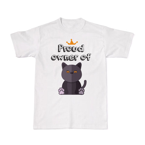 Pet Owner Tees-British Cat-Tshirt