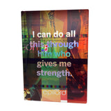 Tee-Saurus-Epilord Series-Holographic Sketchbooks - I can do it through Him Tee-Saurus