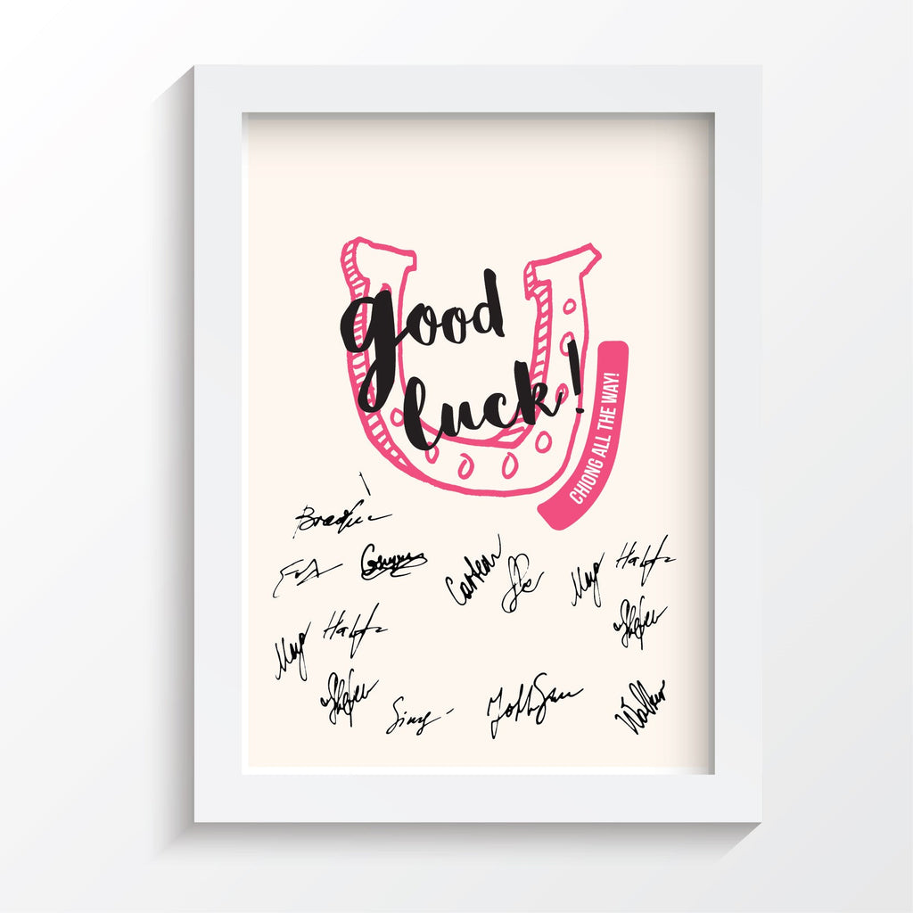 Tee-Saurus Farewell Poster - Good Luck Tee-Saurus