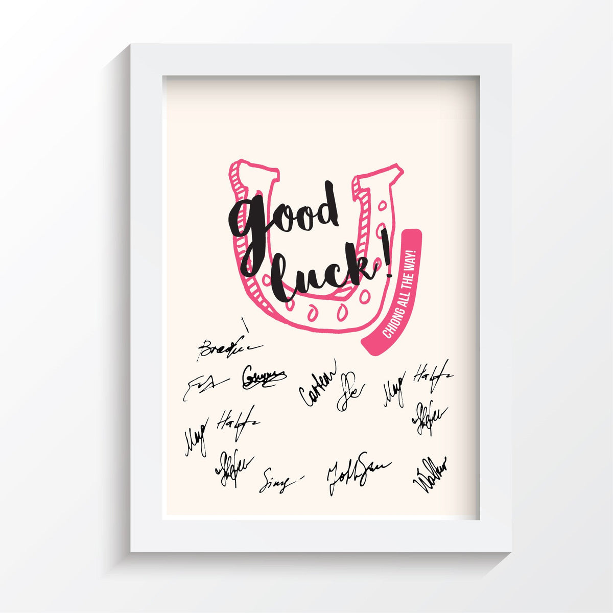 Tee-Saurus Farewell Poster - Good Luck Tee-Saurus