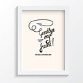 Tee-Saurus Farewell Poster - Goodbye My Friend Tee-Saurus