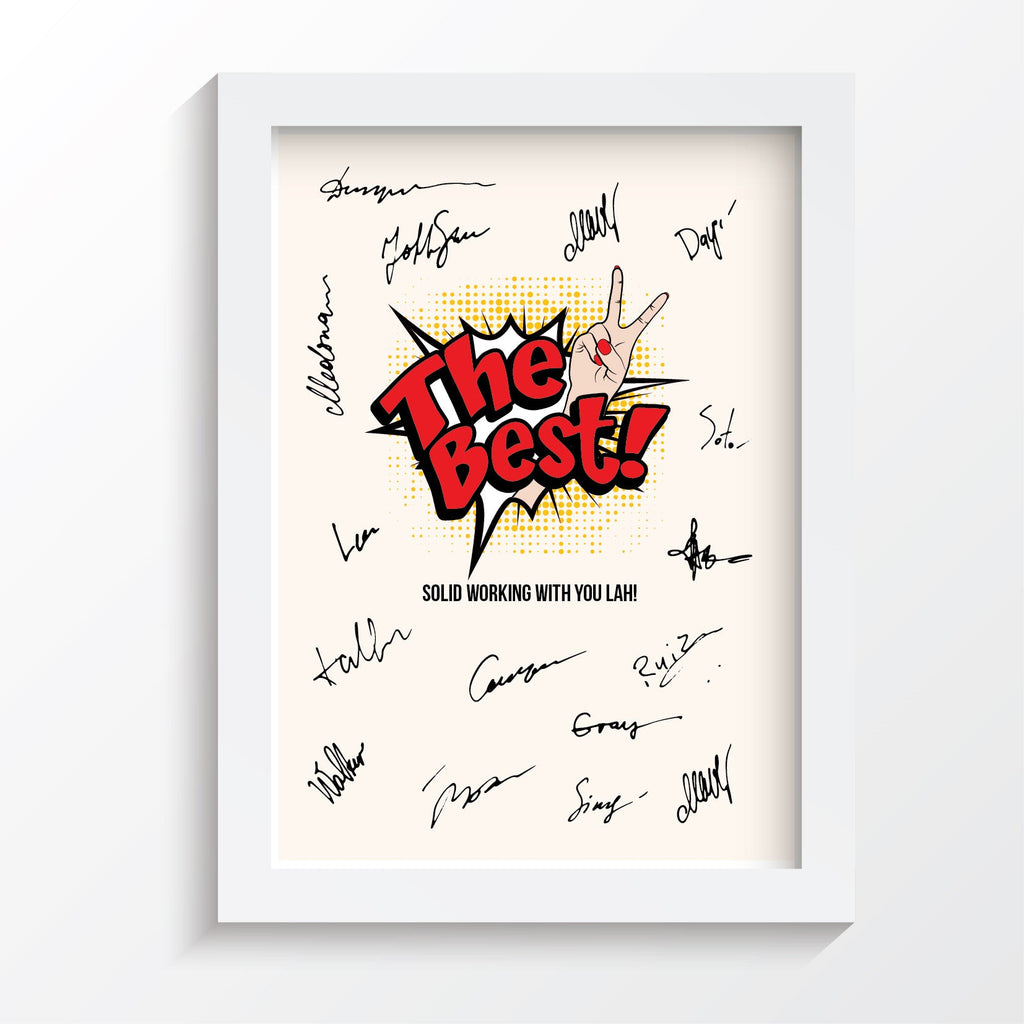 Tee-Saurus Farewell Poster - The Best Tee-Saurus