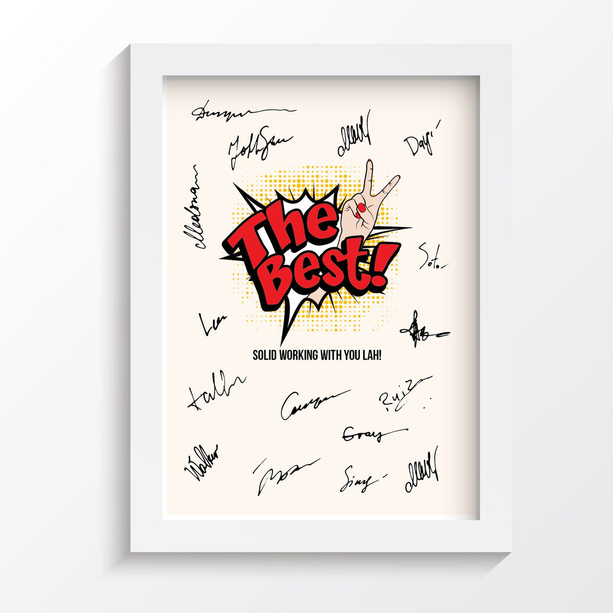 Tee-Saurus Farewell Poster - The Best Tee-Saurus