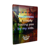The Happier Lifestyle Store - Holographic Sketchbooks - Happiness is simply having you by my side Tee-Saurus