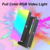 ULANZI VL120 RGB LED Vlog Camera Video Fill Light Tee-Saurus